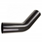Carbon Fiber Bent Handle Tube Bar with 25mm to 60mm